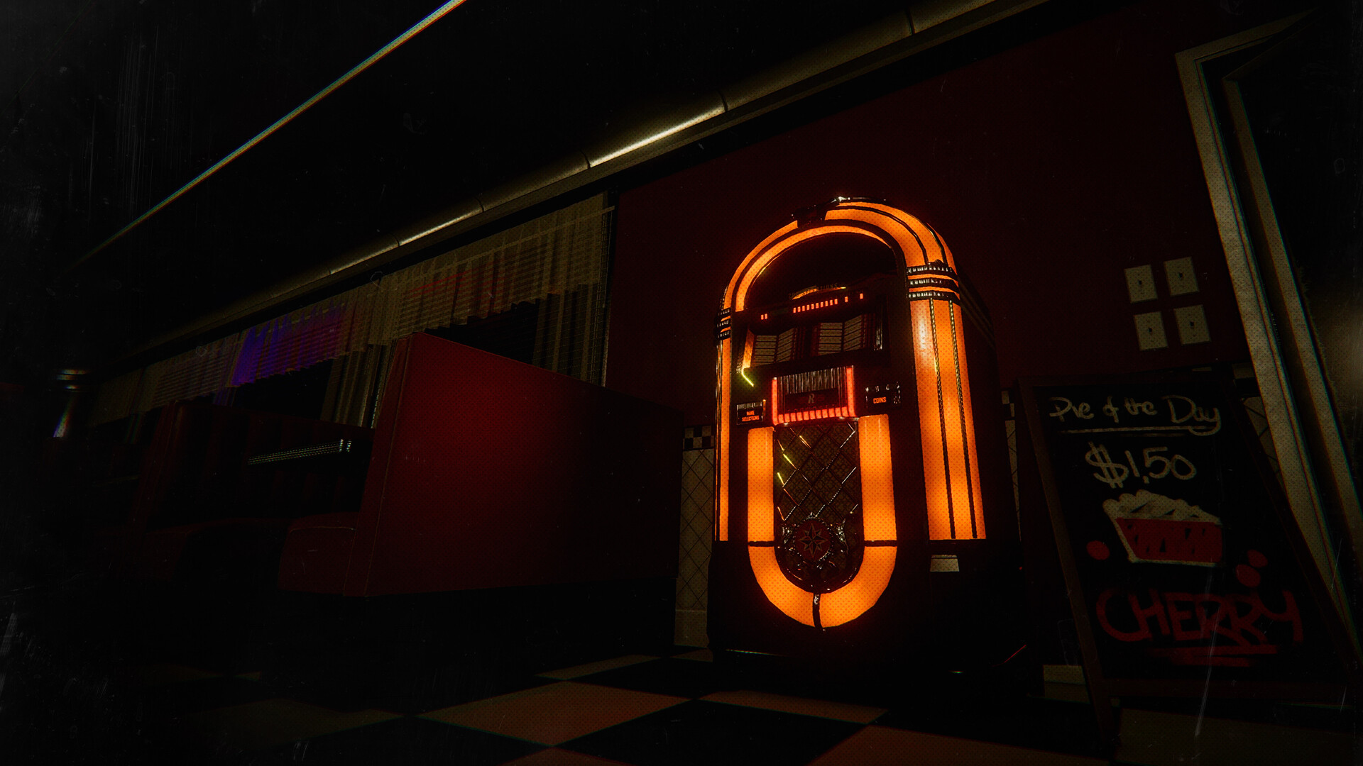 Phasmophobia screenshot: realistic, first-person, no outlines, realistic lighting (environment)