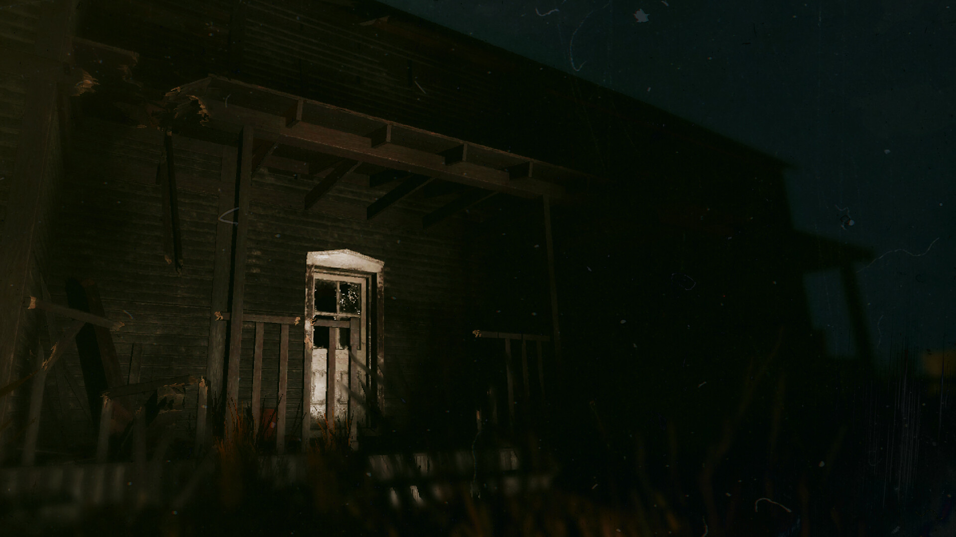 Phasmophobia screenshot: realistic, first-person, no outlines, realistic lighting (environment)