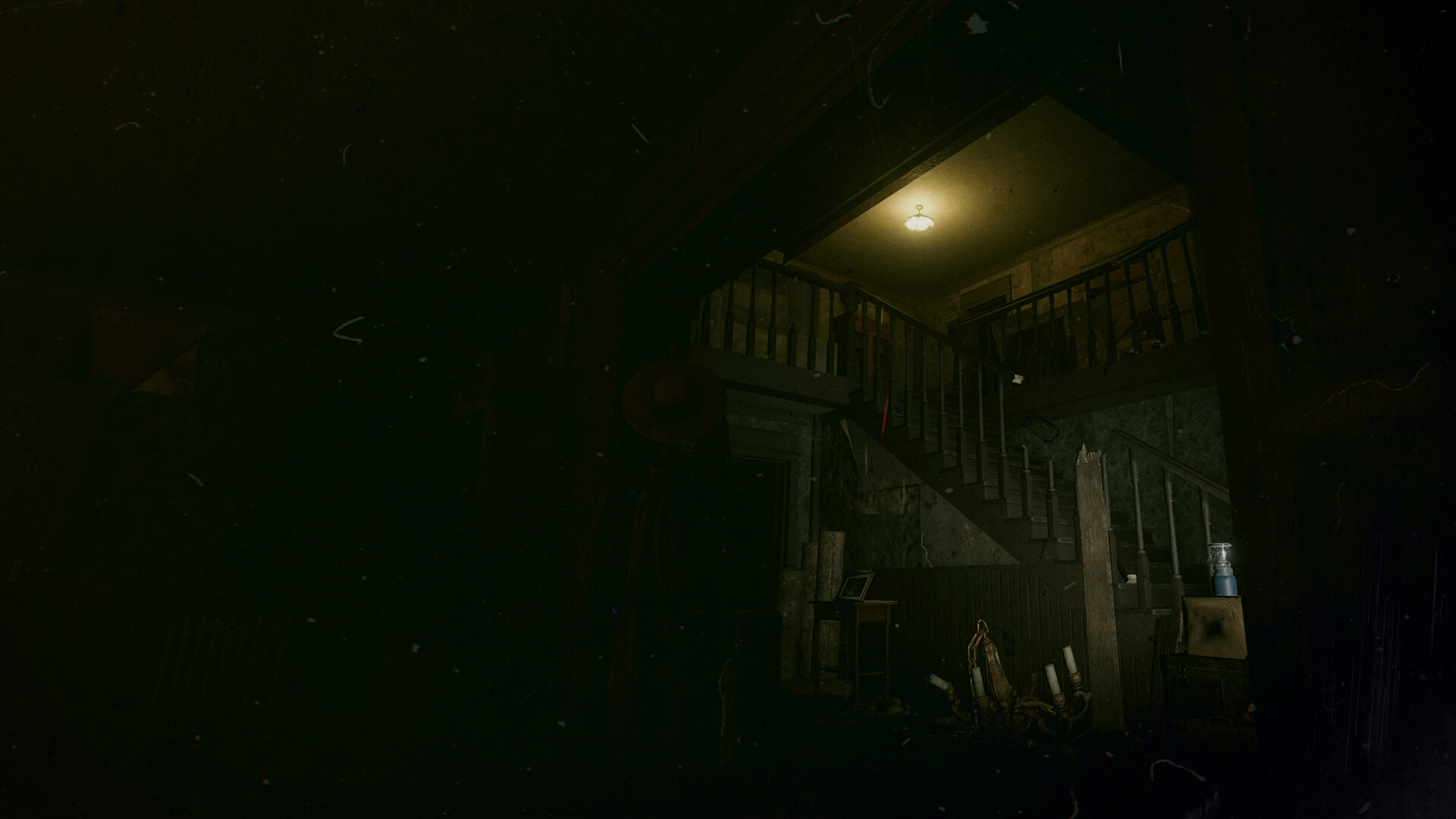 Phasmophobia screenshot: realistic, first-person, no outlines, realistic lighting (environment)