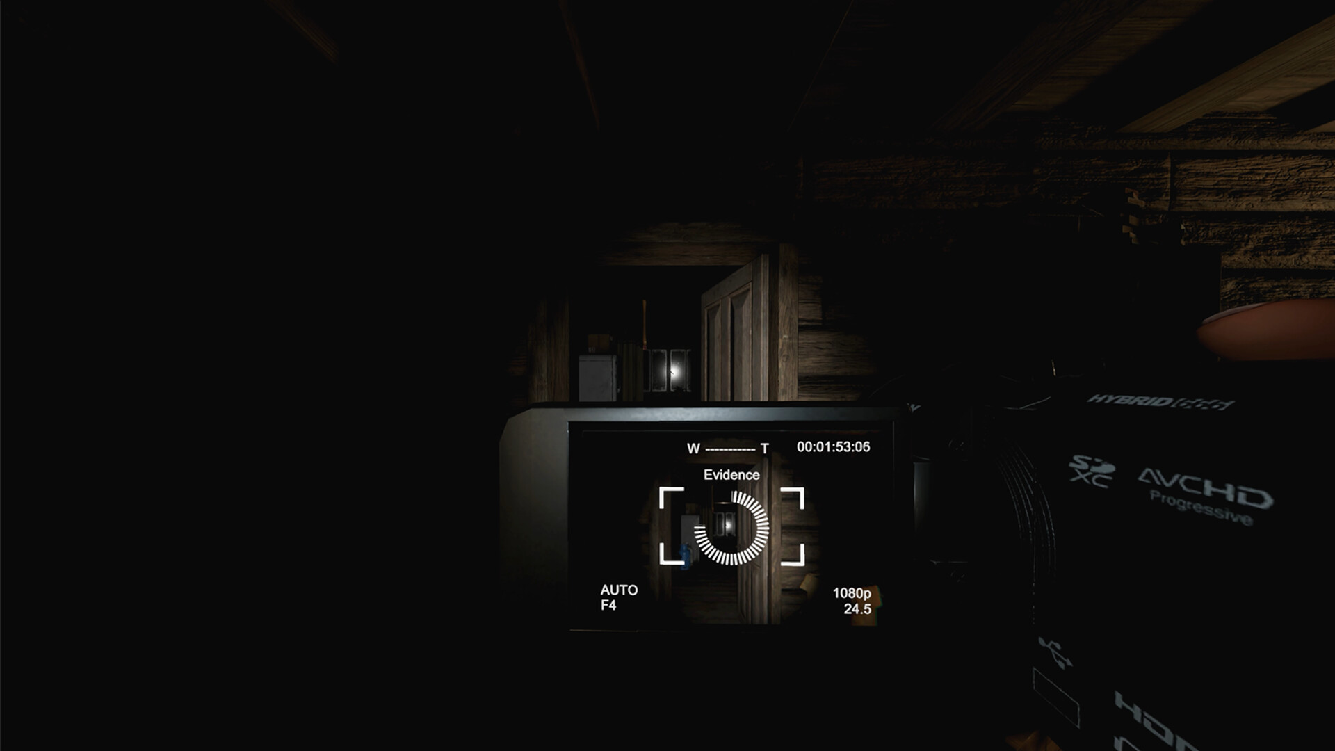 Phasmophobia screenshot: realistic, first-person, no outlines, realistic lighting (environment)