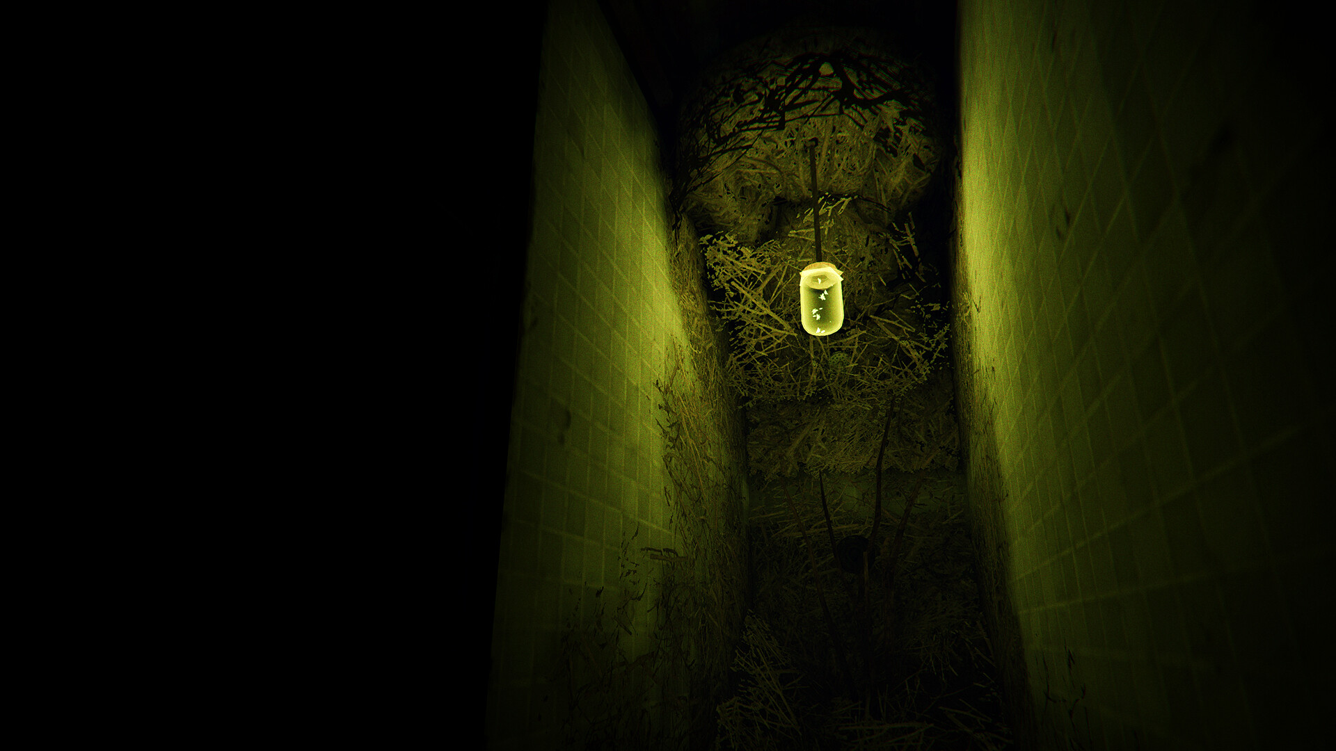 Phasmophobia screenshot: realistic, first-person, no outlines, realistic lighting (environment)