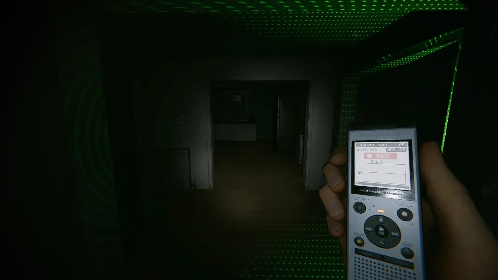 Phasmophobia screenshot: realistic, first-person, no outlines, realistic lighting (environment)