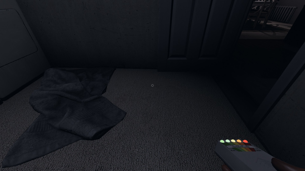 Phasmophobia screenshot: realistic, first-person, no outlines, realistic lighting (environment)
