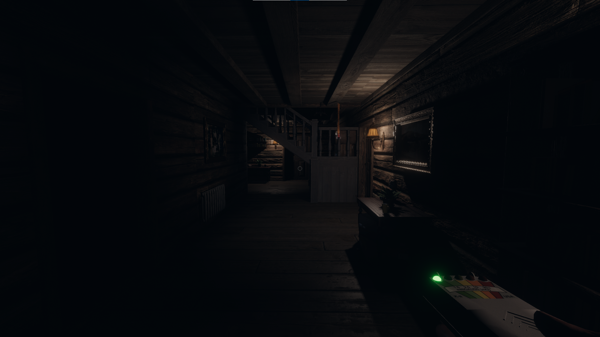 Phasmophobia screenshot: realistic, first-person, no outlines, realistic lighting (environment)