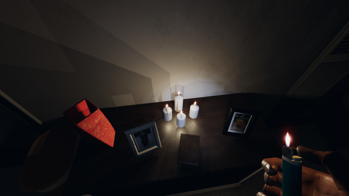 Phasmophobia screenshot: realistic, first-person, no outlines, realistic lighting (environment)