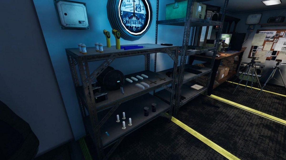 Phasmophobia screenshot: realistic, first-person, no outlines, realistic lighting (environment)