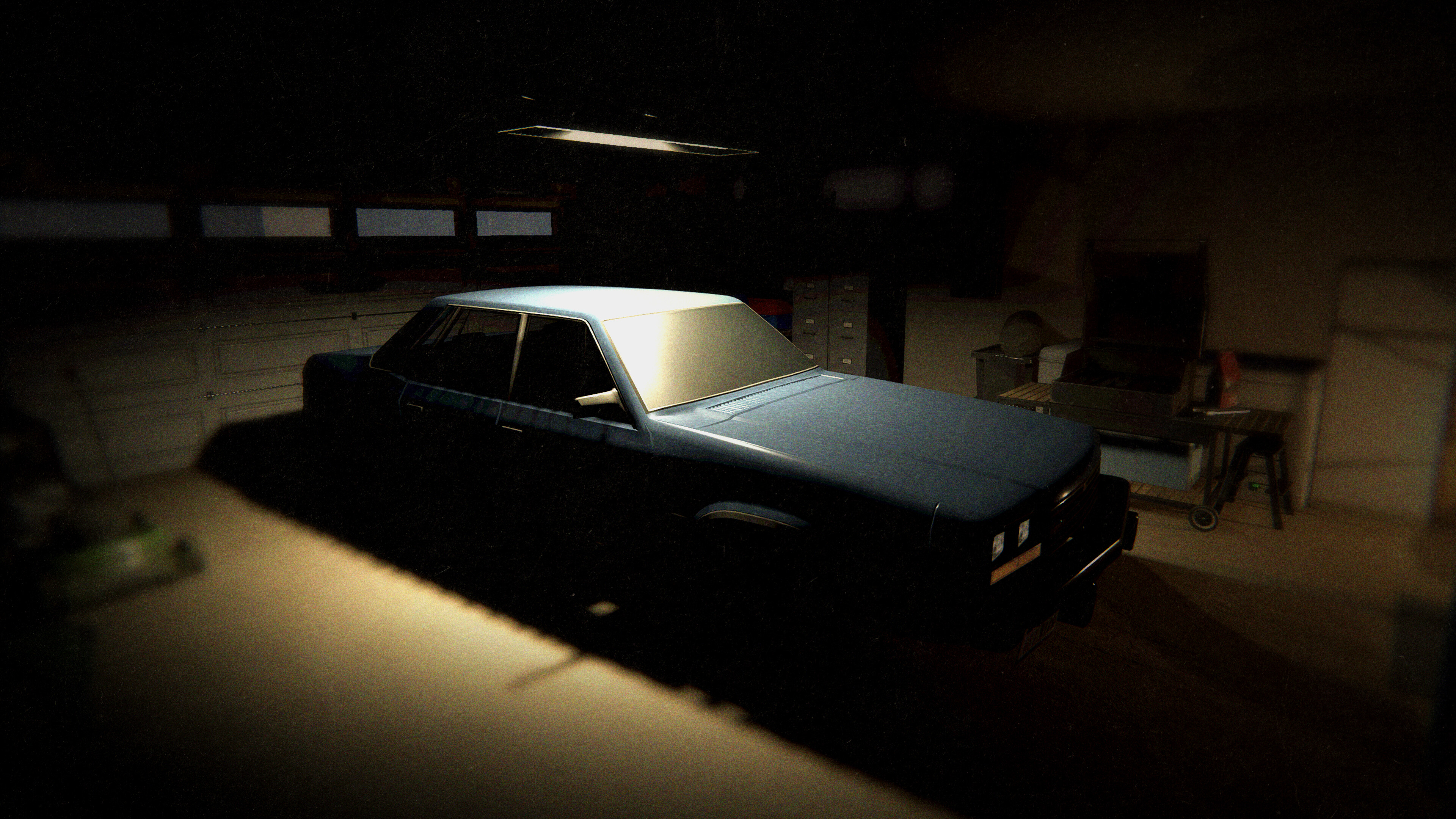 Phasmophobia screenshot: realistic, first-person, no outlines, realistic lighting (environment)