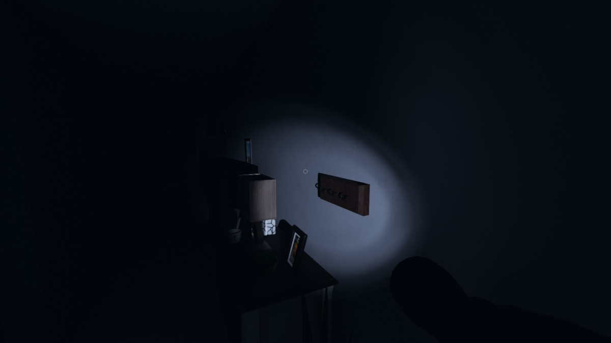 Phasmophobia screenshot: realistic, first-person, no outlines, realistic lighting (environment)
