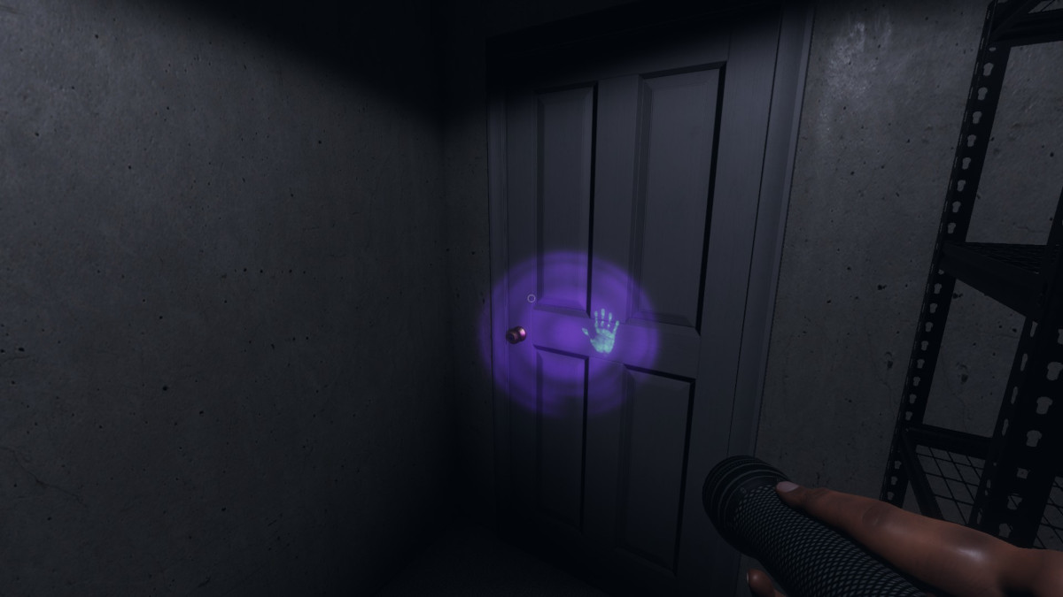 Phasmophobia screenshot: realistic, first-person, no outlines, realistic lighting (environment)