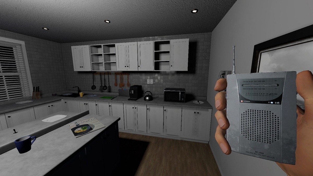 Phasmophobia screenshot: realistic, first-person, no outlines, realistic lighting (environment)