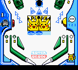 Pokémon Pinball screenshot: pixel art, top-down, black outlines, flat / unlit (environment)