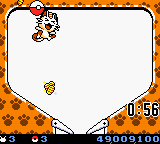 Pokémon Pinball screenshot: pixel art, top-down, black outlines, flat / unlit (environment, character)