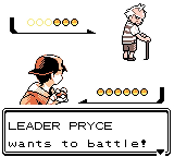 Pokémon Silver Version screenshot: pixel art, three-quarter, black outlines, flat / unlit (character, cutscene)