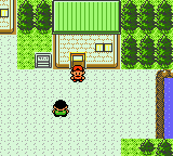 Pokémon Silver Version screenshot: pixel art, three-quarter, black outlines, flat / unlit (environment)