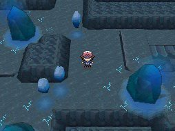 Pokémon White Version screenshot: pixel art, low-poly, three-quarter, black outlines (environment)