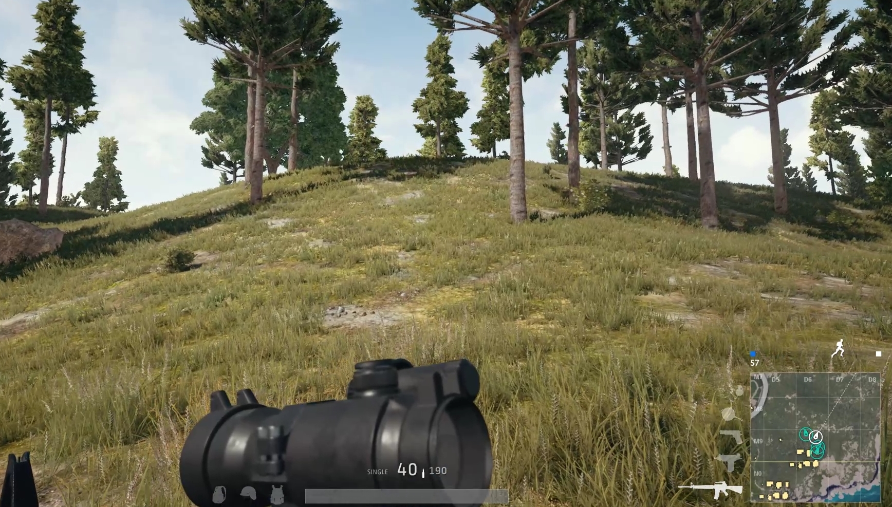 PUBG: BATTLEGROUNDS screenshot: realistic, third-person, first-person, no outlines, realistic lighting (environment)