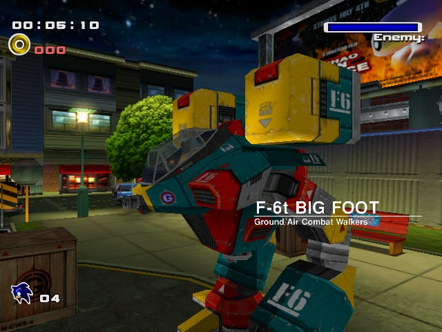 Sonic Adventure 2 screenshot: stylized 3d, third-person, no outlines, soft gradient (environment, character, cutscene)
