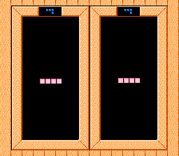 Tetris 2 + Bombliss screenshot: pixel art, fixed camera, flat / unlit (ui / menu)