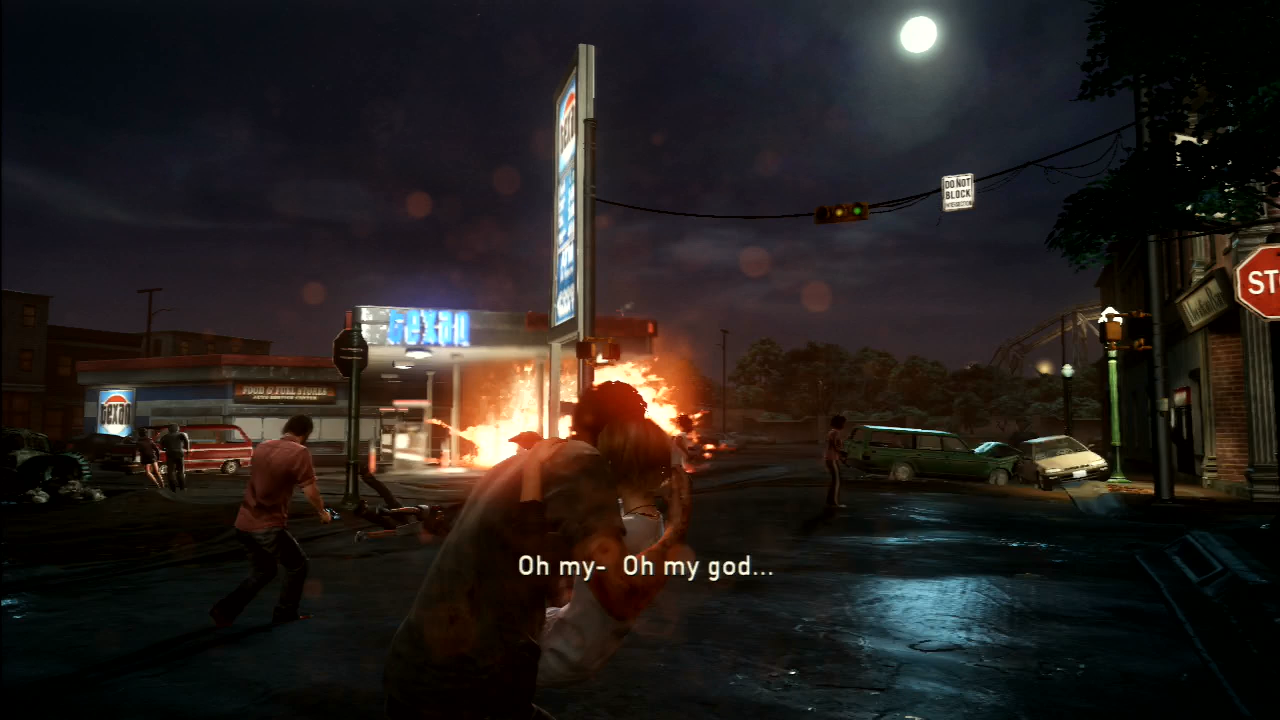 The Last of Us screenshot: realistic, third-person, no outlines, realistic lighting (environment, character)