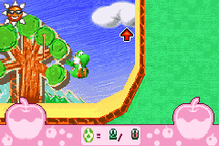 Yoshi Topsy-Turvy screenshot: pixel art, pre-rendered, papercraft, side-scrolling, soft gradient (environment)